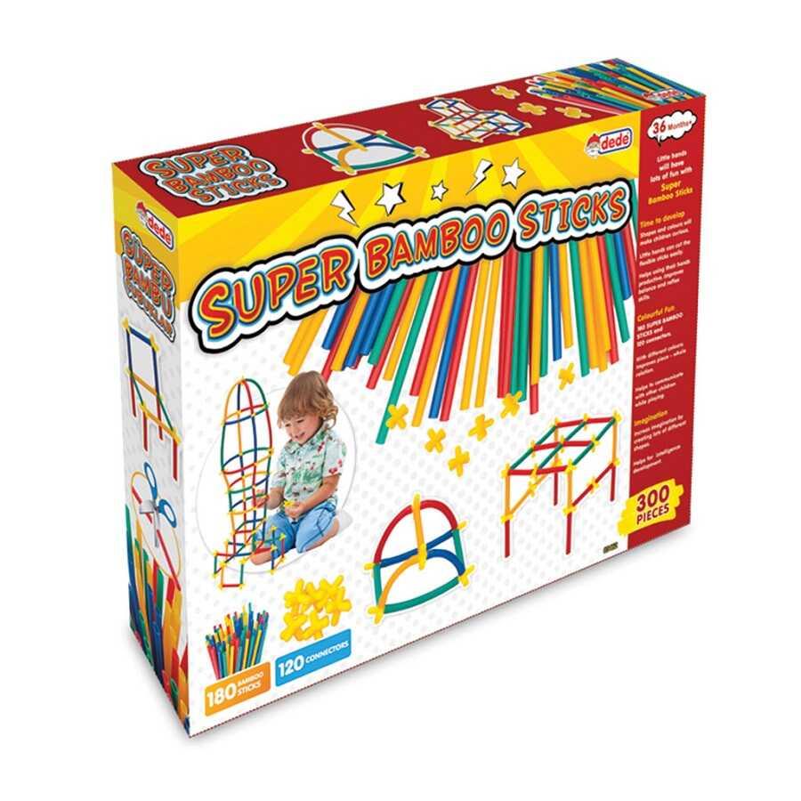 Süper Bambu Çobuklar 300 Parça | Dede Marka 36+ Ay ve üzeri