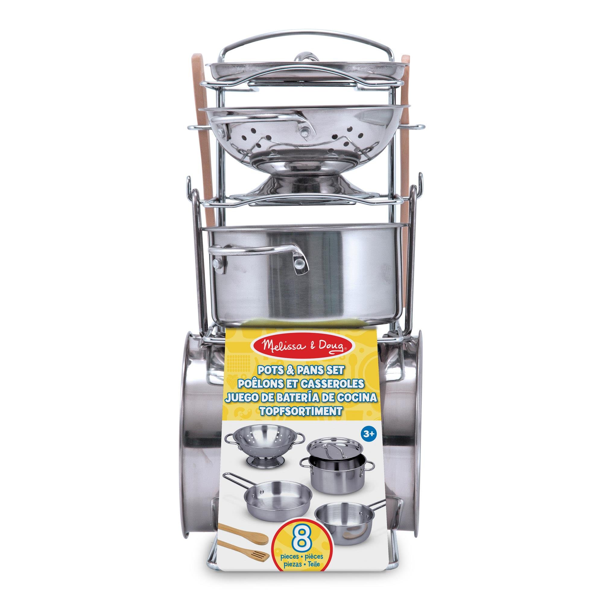 Tencere Tava Oyun Seti - 8 parça | Melissa Doug 3+ Yaş