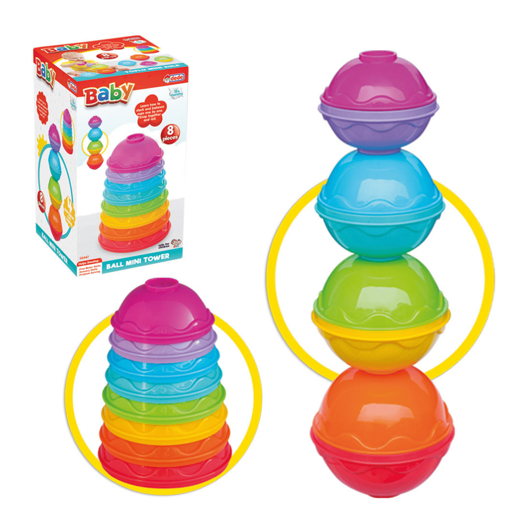 Toplu Mini Kule 1+ Yaş | Dede Marka