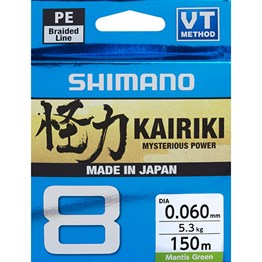 Shimano Kairiki 8 300m Steel Gray 0.280mm/29.3kg