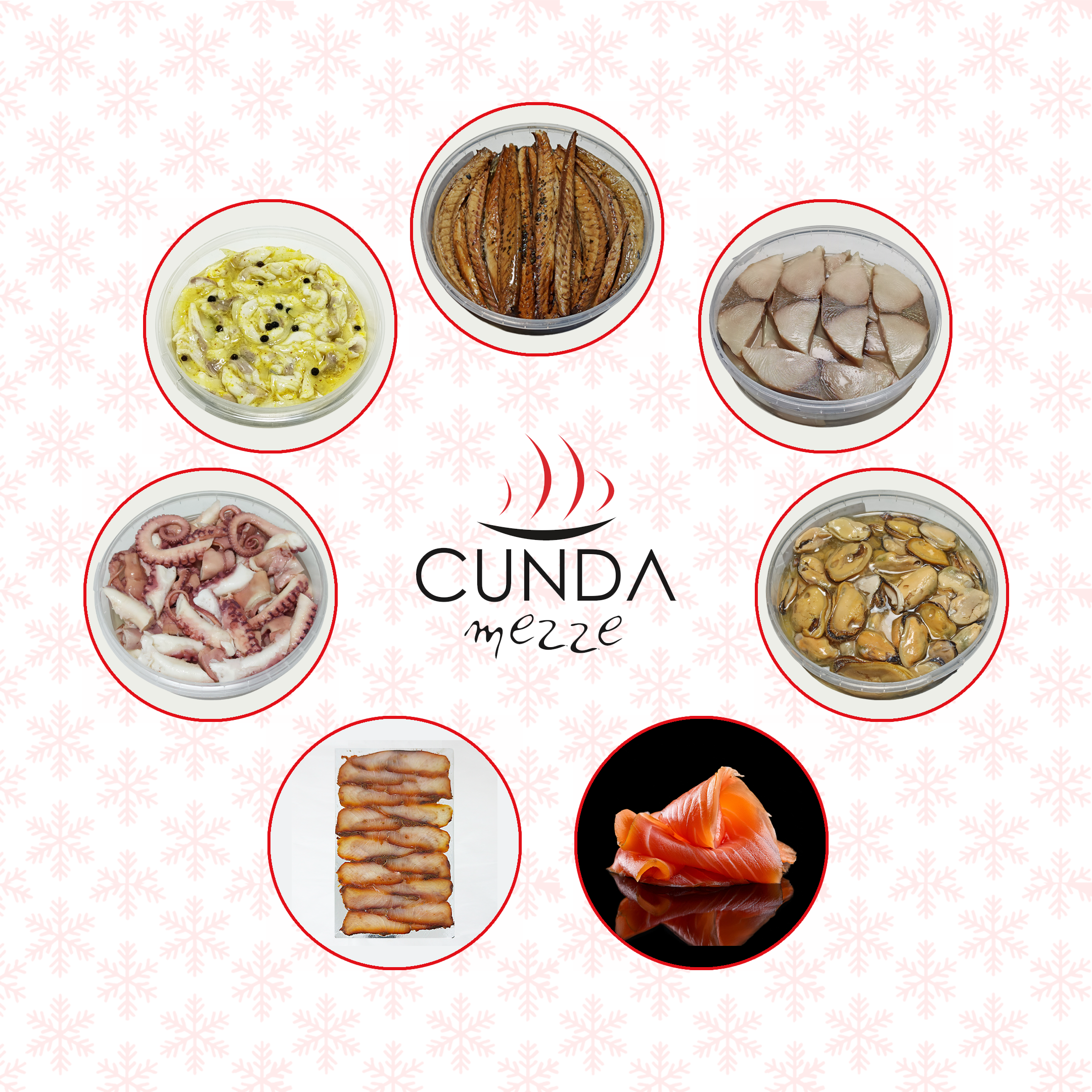 Cunda Mezze Evde Keyif Paketi (3 KİŞİLİK)