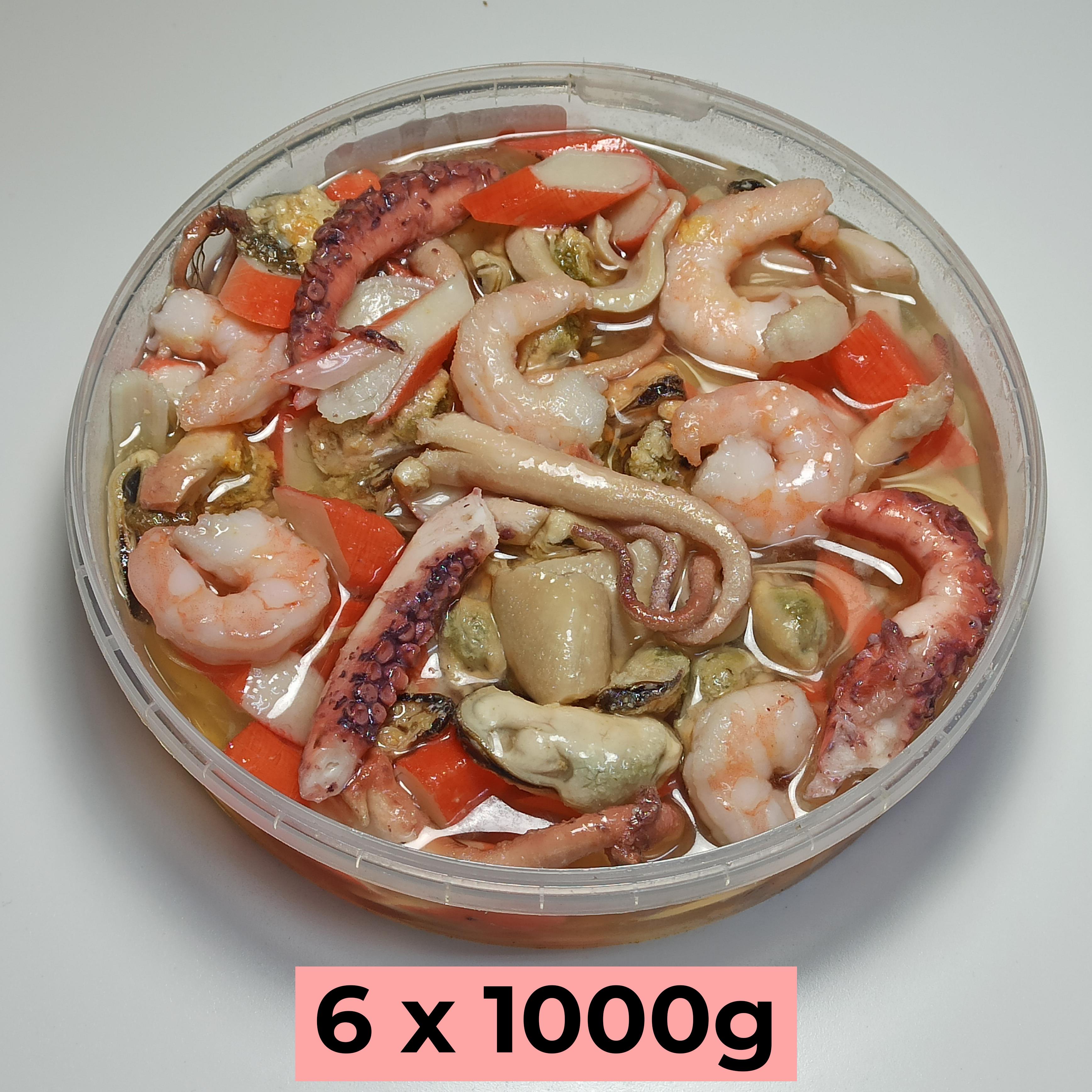 Deniz Mahsulleri Salatası 6 Kg (1000g x 6)