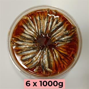 Hamsi Soslu Marine 6 Kg (1000g x 6)