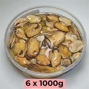 Midye Füme Marine 6 Kg (1000g x 6)