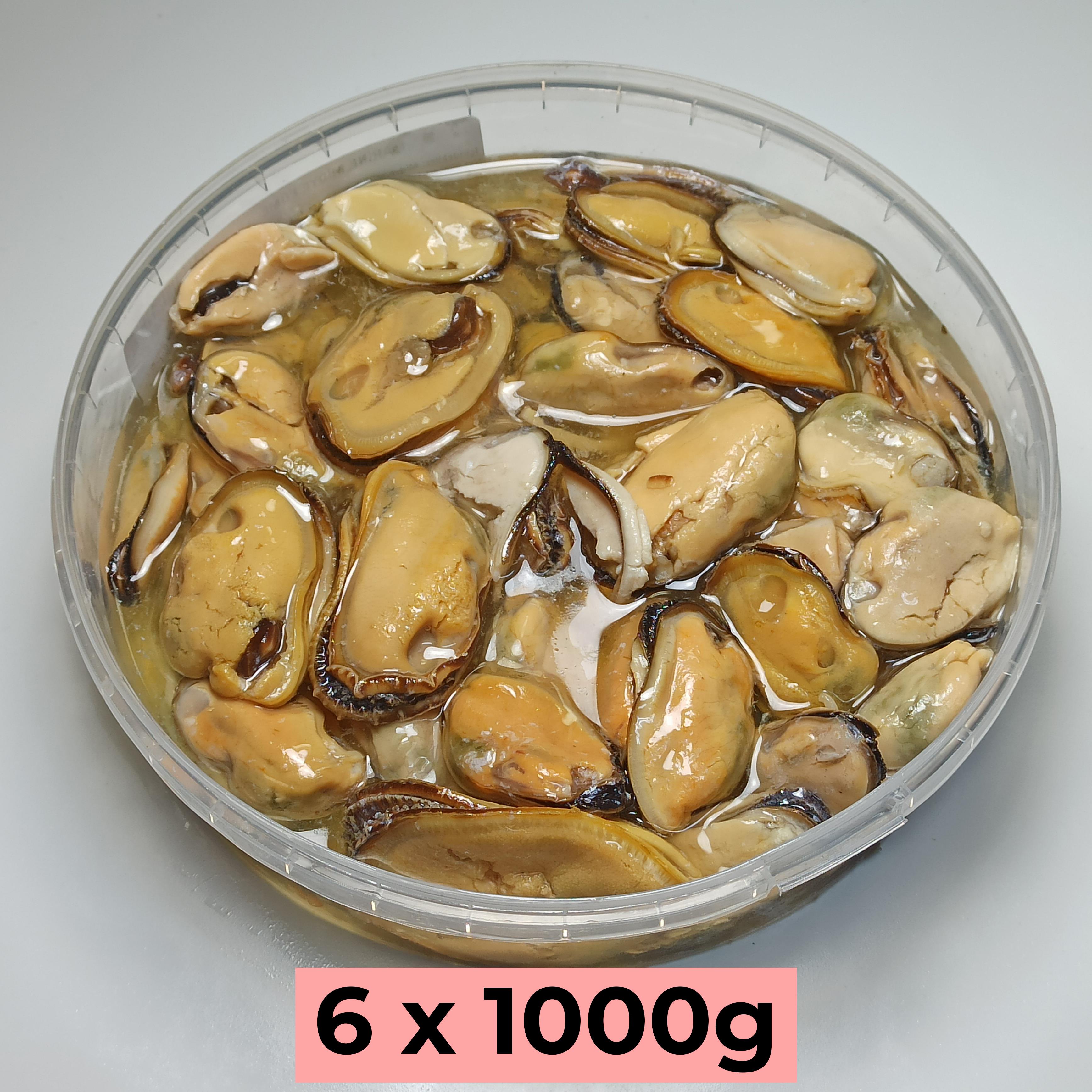 Midye Füme Marine 6 Kg (1000g x 6)