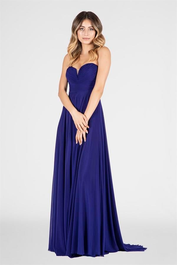 HANZADE ALTAYLIDrape Detaylı Uçuş Uçuş Abiye