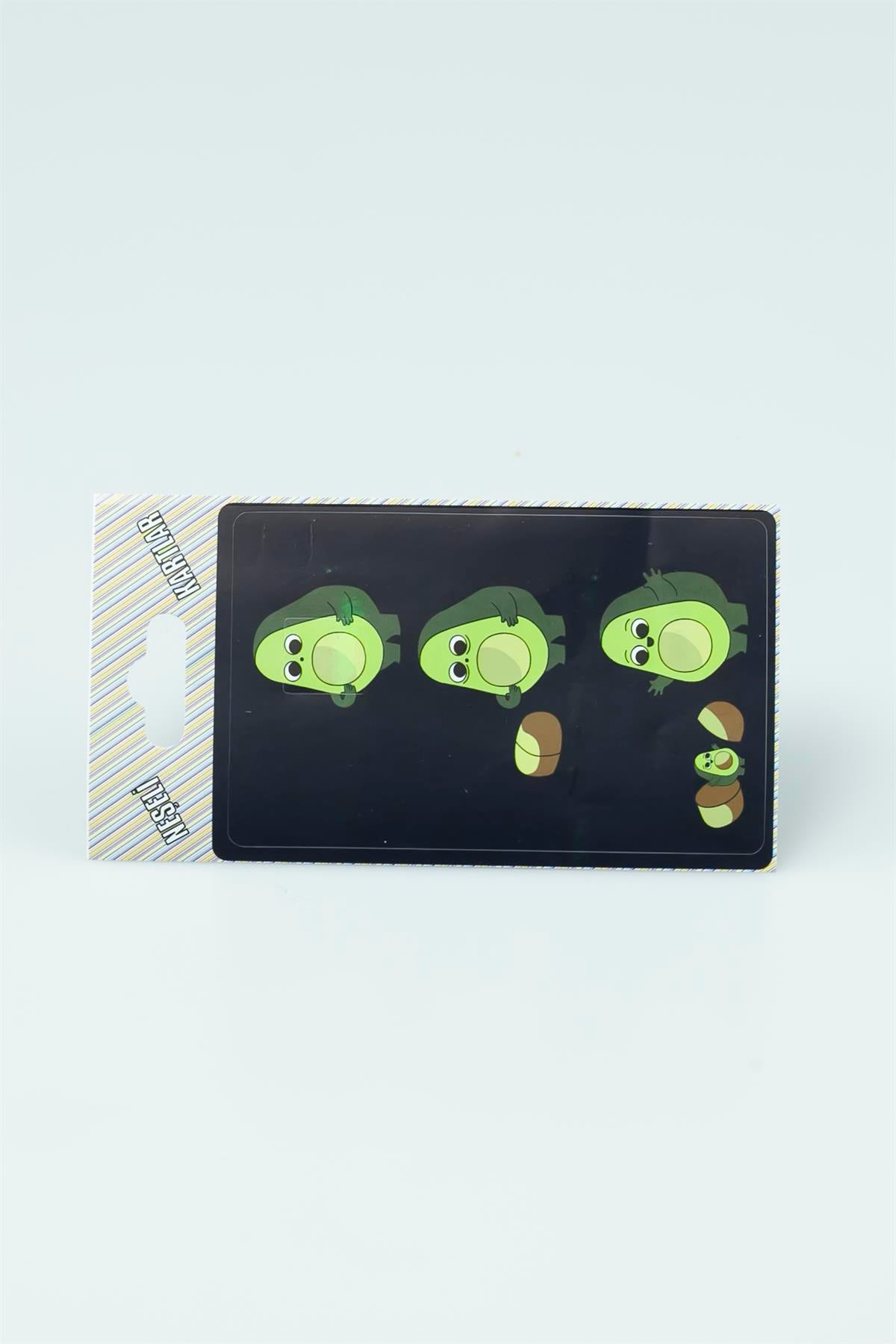 Avokado Baskılı Kredi Banka Kartı Sticker 3007