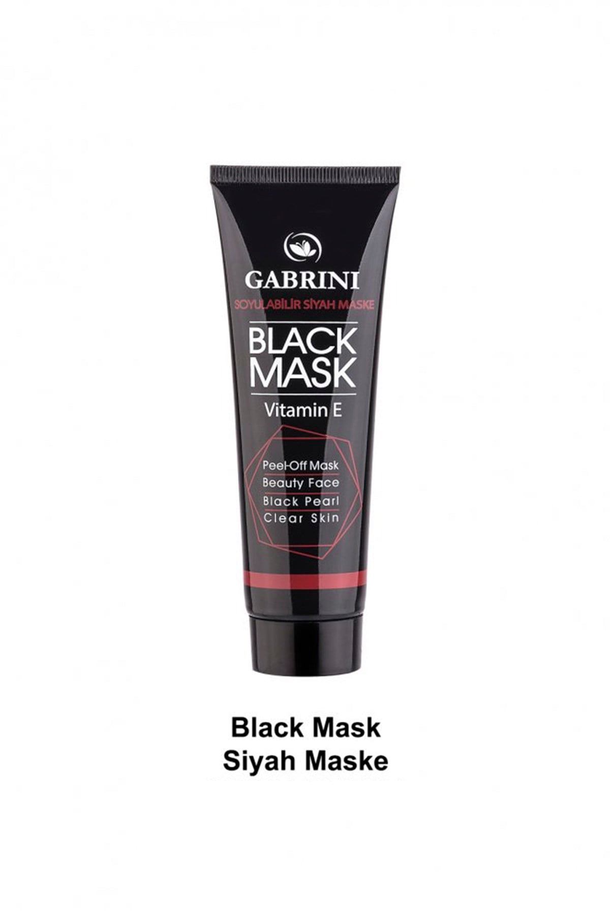 GABRINI BLACK MASK SIYAH MASKE