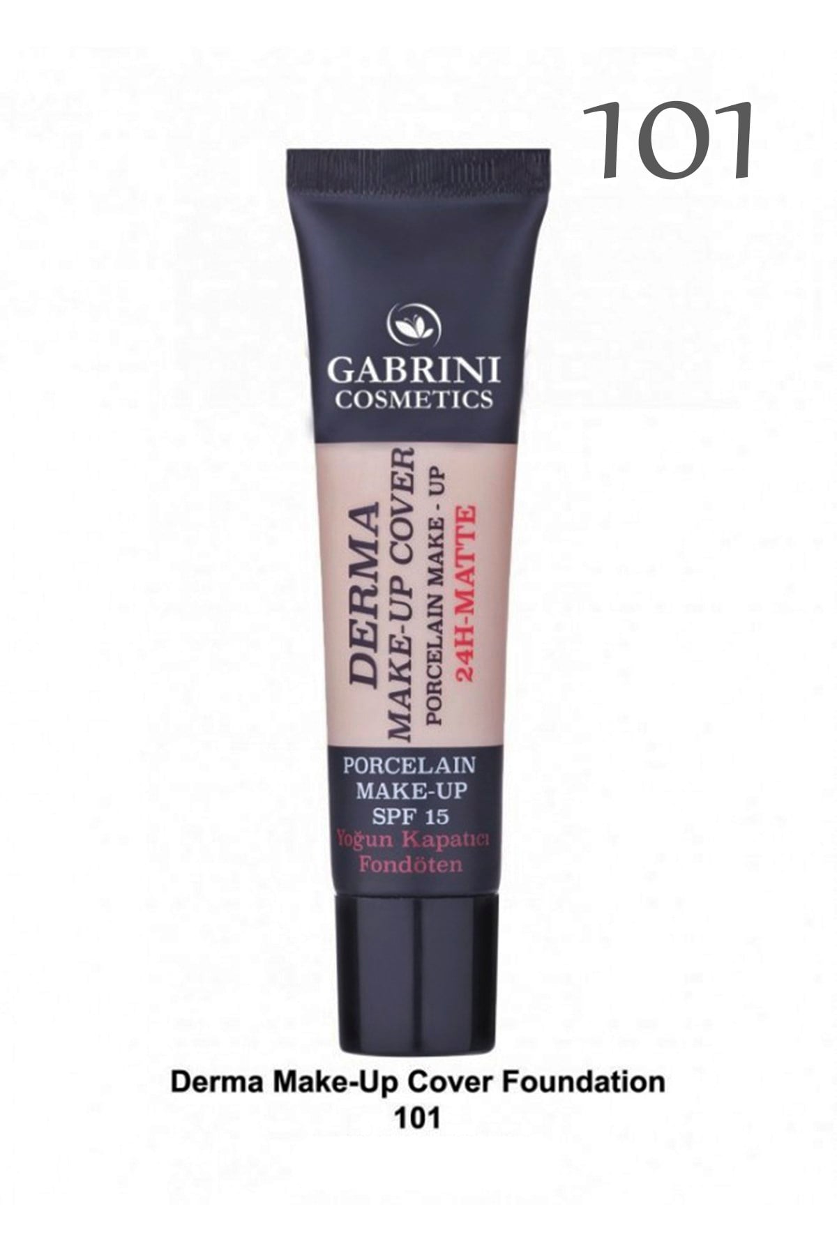 GABRINI DERMA 24h FOUNDATION 101