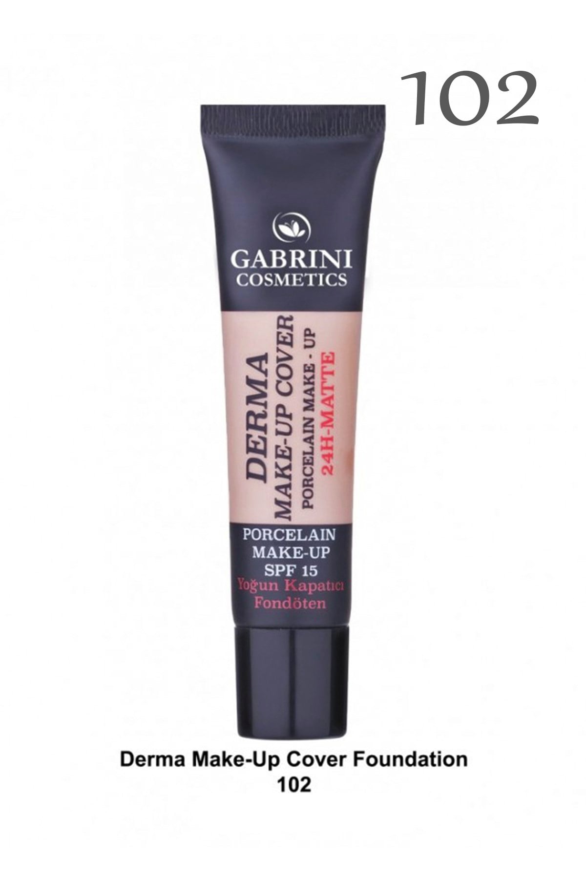 GABRINI DERMA 24h FOUNDATION 102