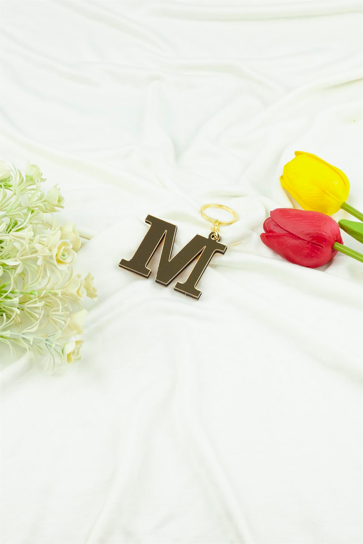 M Harfi Harf Anahtarlık 3140