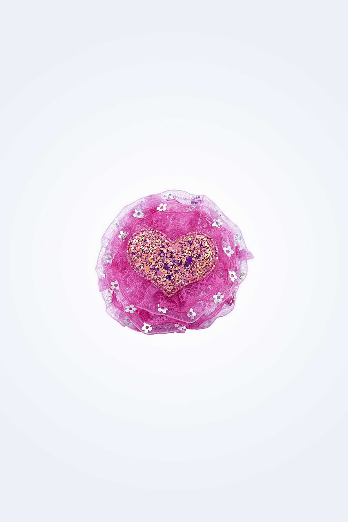 PEMBE KALPLİ TÜL TOKA