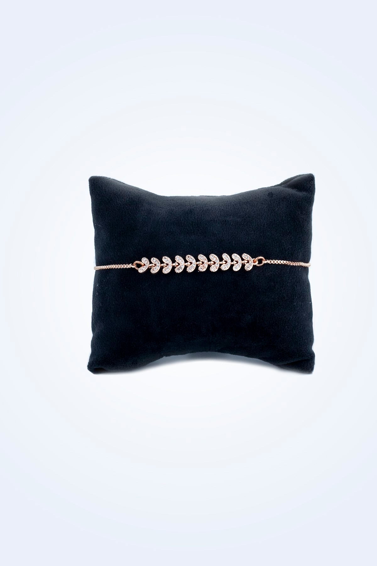 ROSE GOLD KADIN BİLEKLİK ZARİF ZİRKON TAŞLI