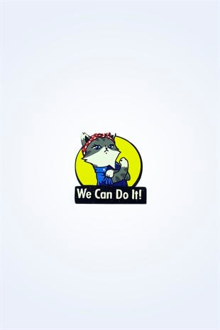 WE CAN DO İT AHŞAP ROZET