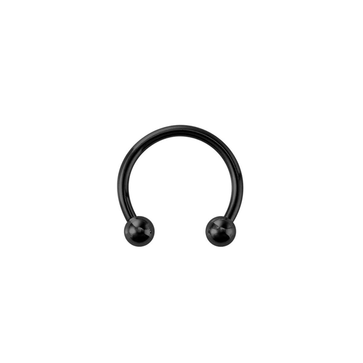 316L Çelik Piercing Siyah Halka Model