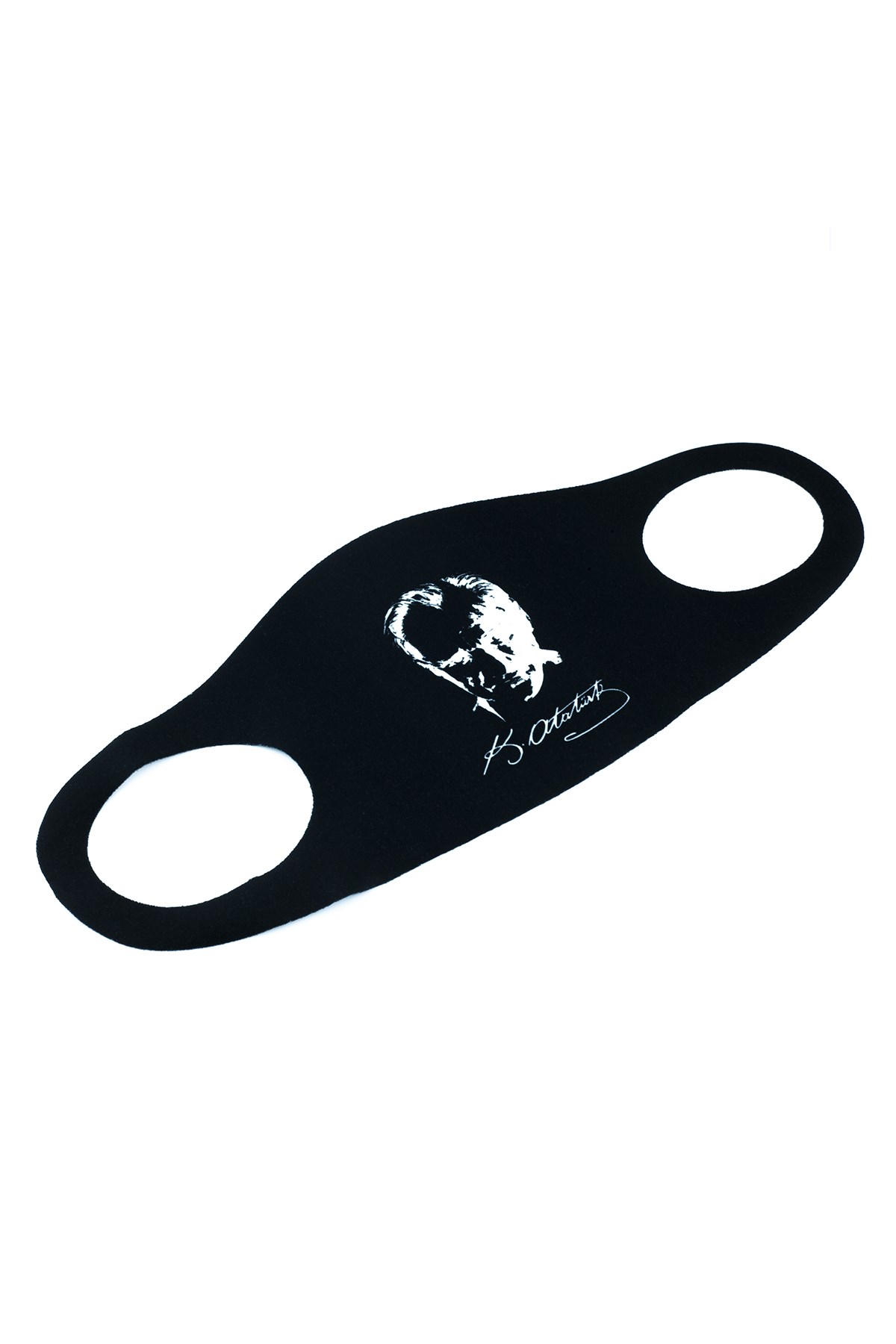 ATATÜRK PORTRELİ İMZALI BASKILI NANO MASKE