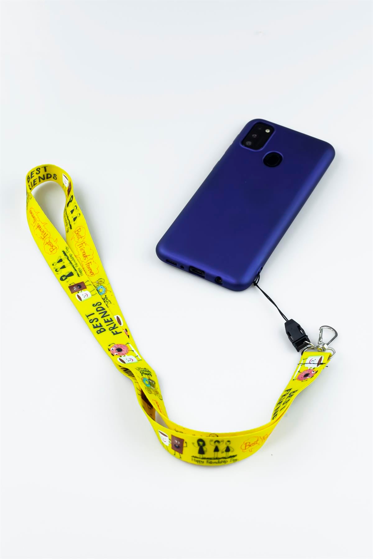 Best Friends Forever BFF Baskılı Telefon Askısı Boyun İpi 3200