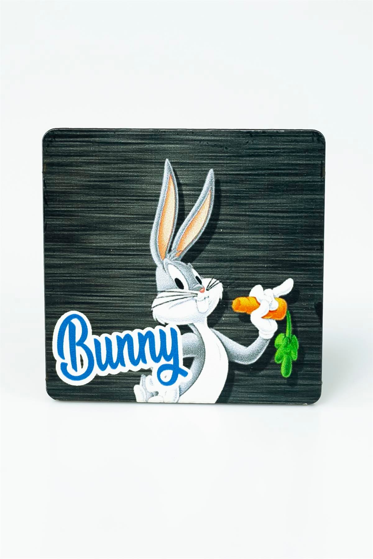Bugs Bunny Baskılı Ahşap Bardak Altlığı 3356