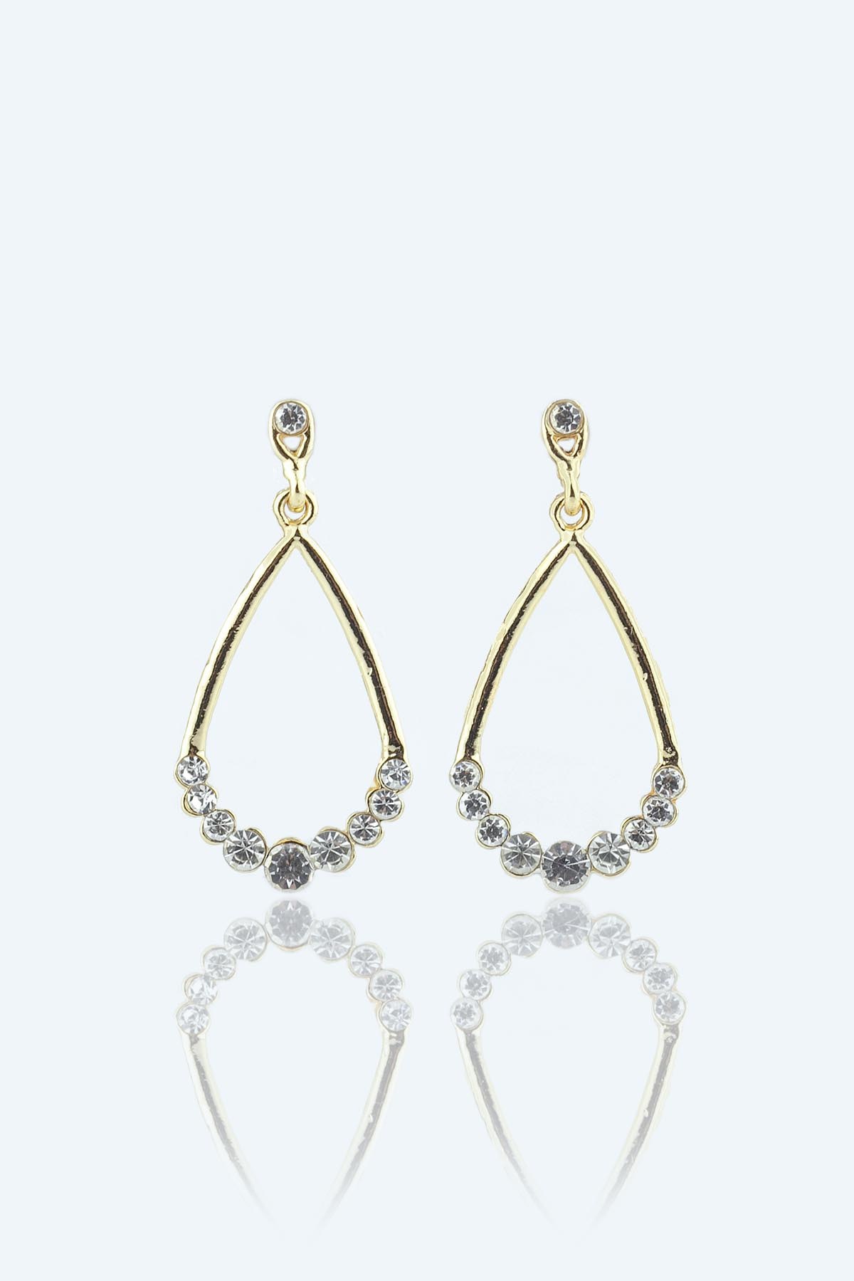 DÖKÜM TAŞLI KADIN KÜPE