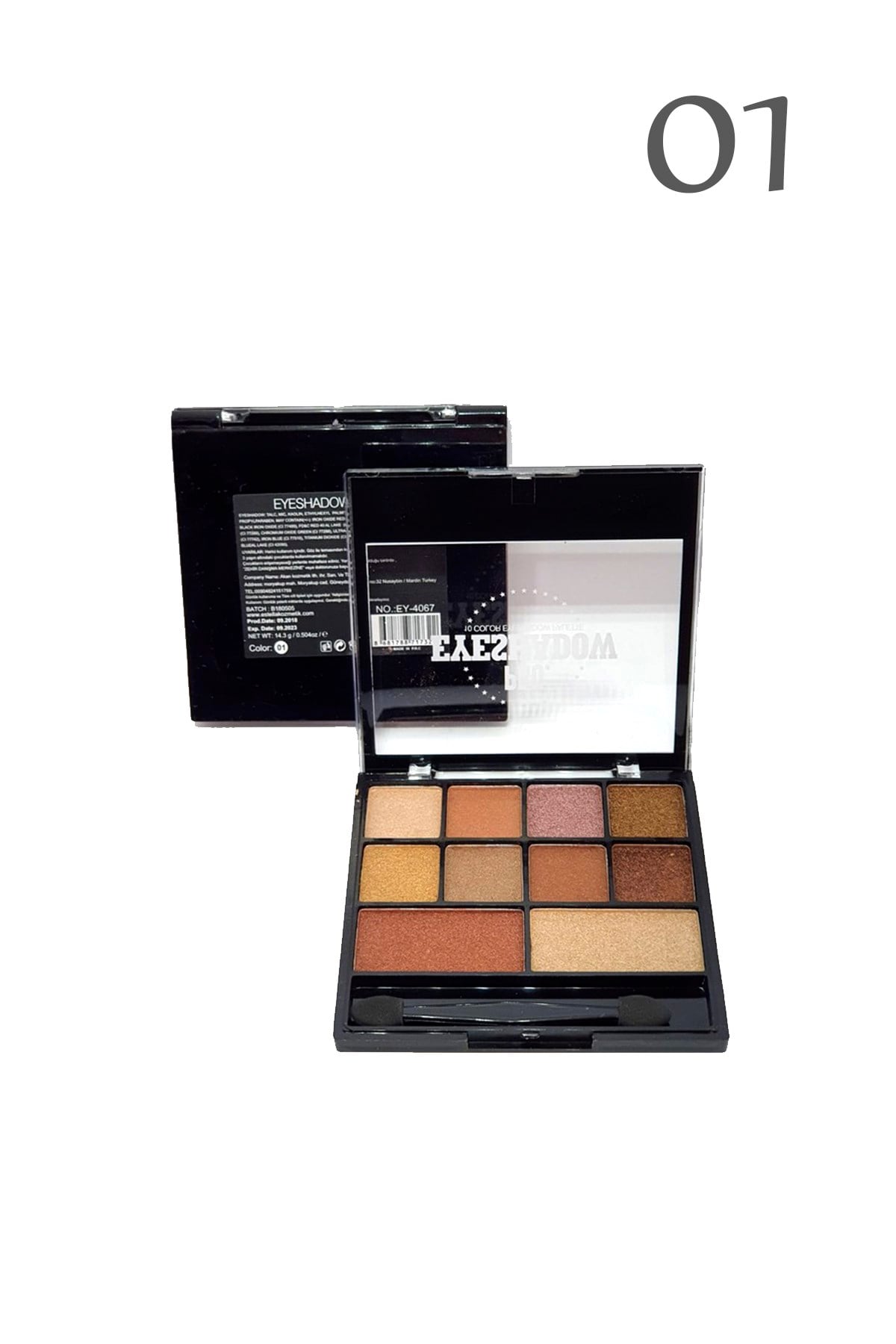 ESTELLA PRO EYESHADOW 10 LU PALET 01