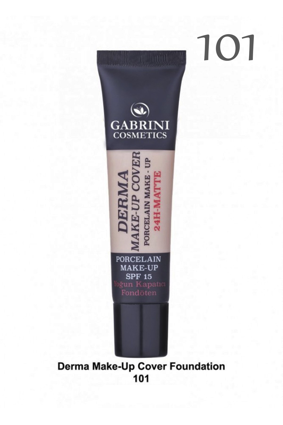 GABRINI DERMA 24h FOUNDATION 101