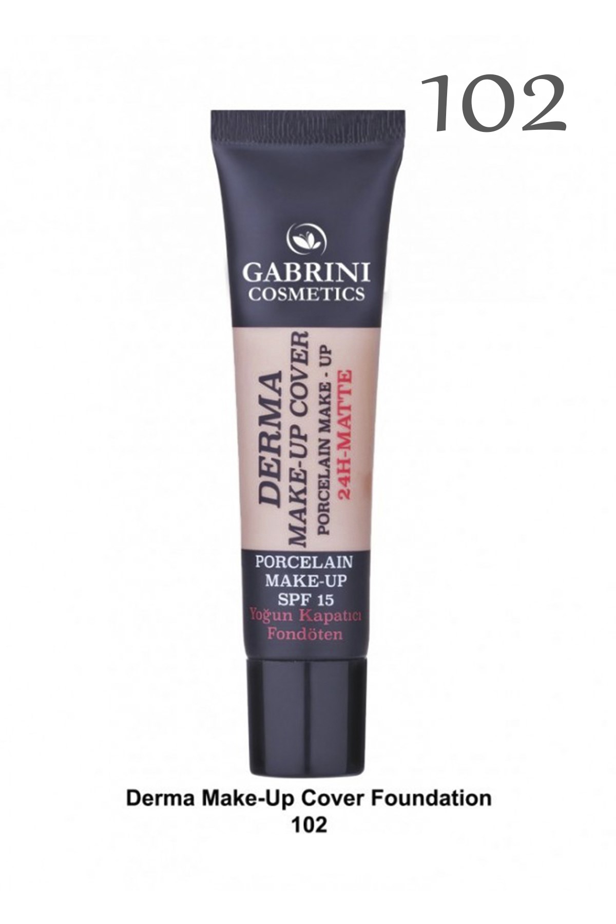 GABRINI DERMA 24h FOUNDATION 102
