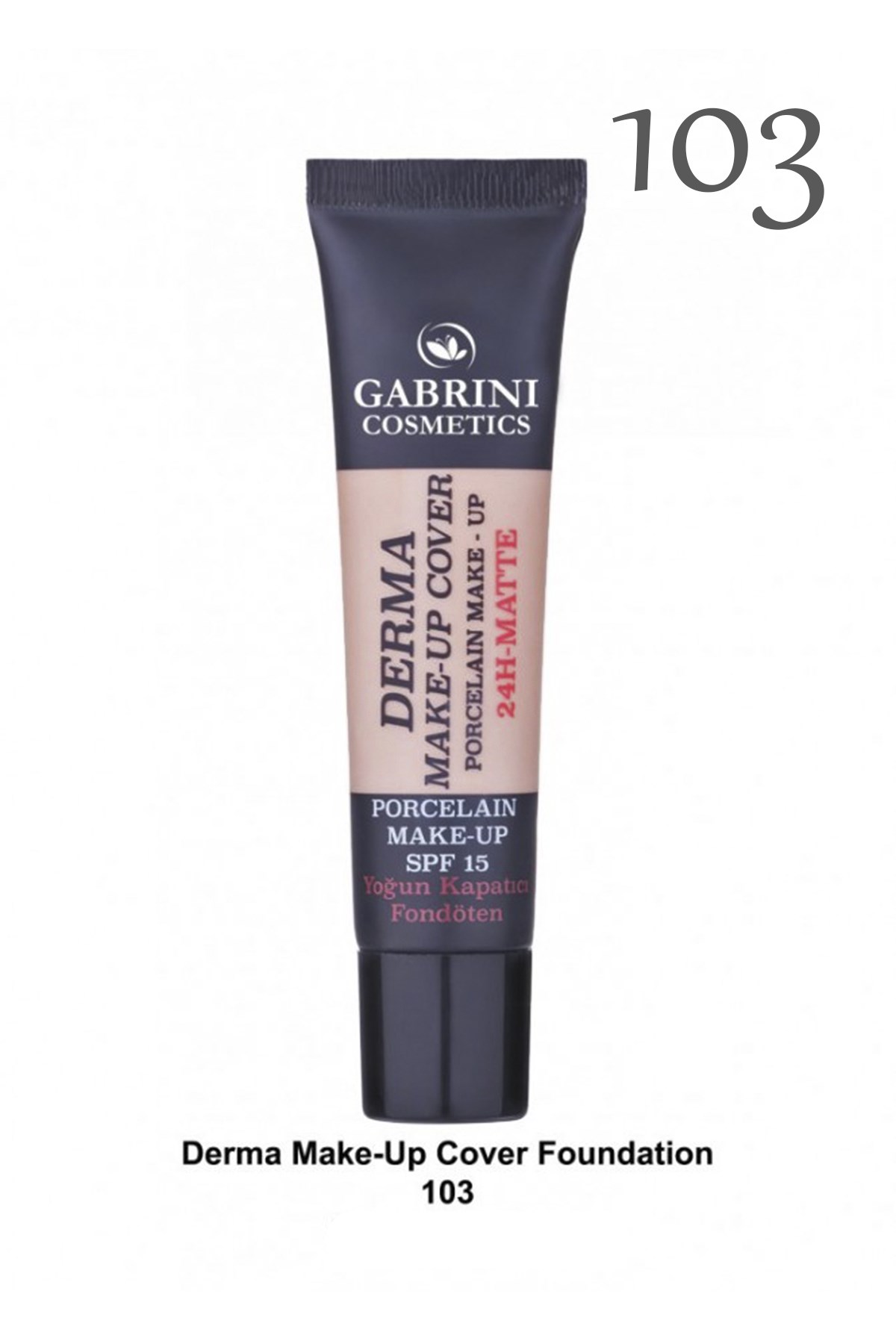 GABRINI DERMA 24h FOUNDATION 103