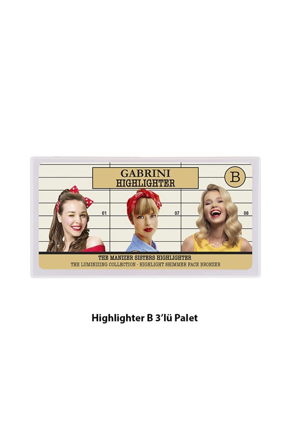 GABRINI HIGHLIGHTER 3 LÜ B