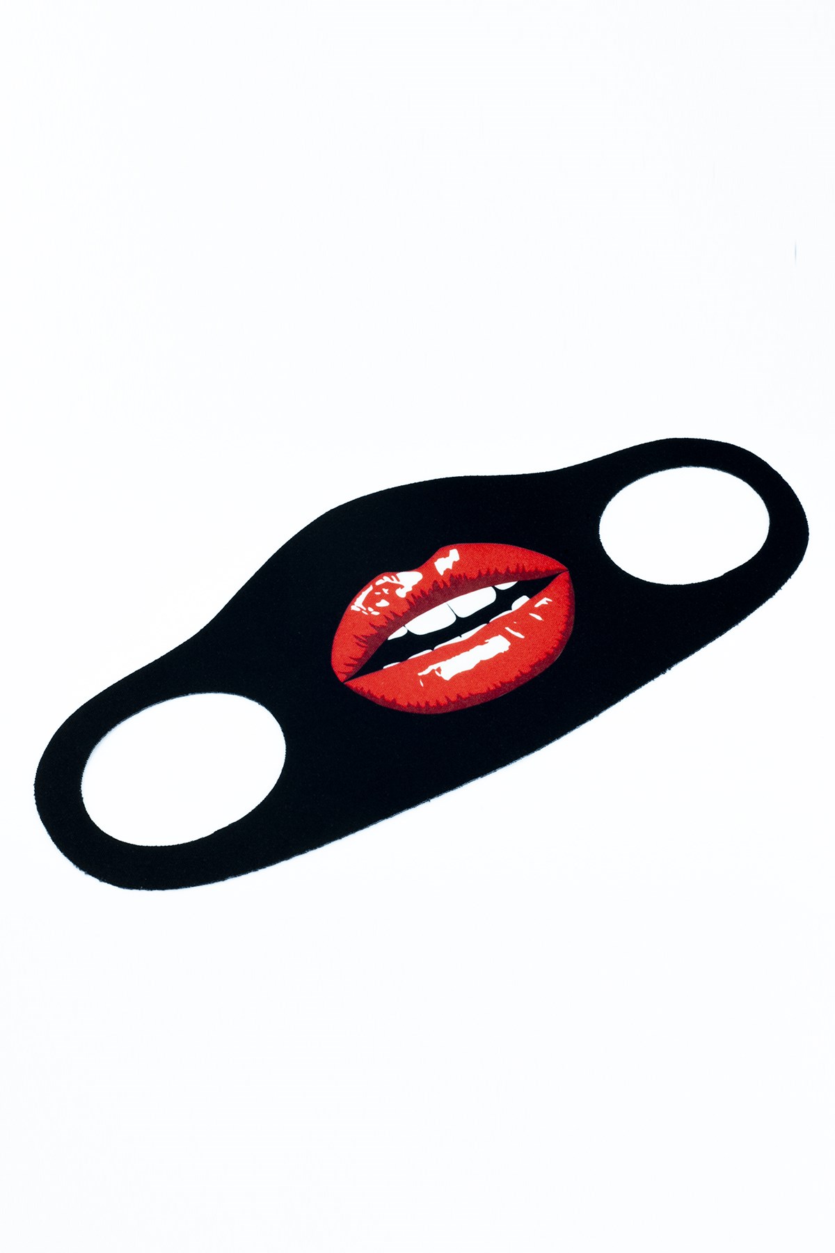 KIRMIZI DUDAK MODEL BASKILI NANO MASKE