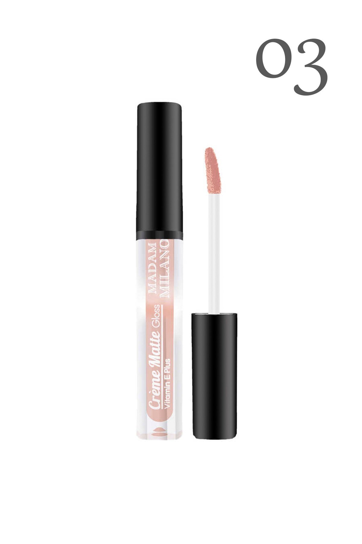 MADAM MILANO CREME MATTE GLOSS SIVI RUJ 03