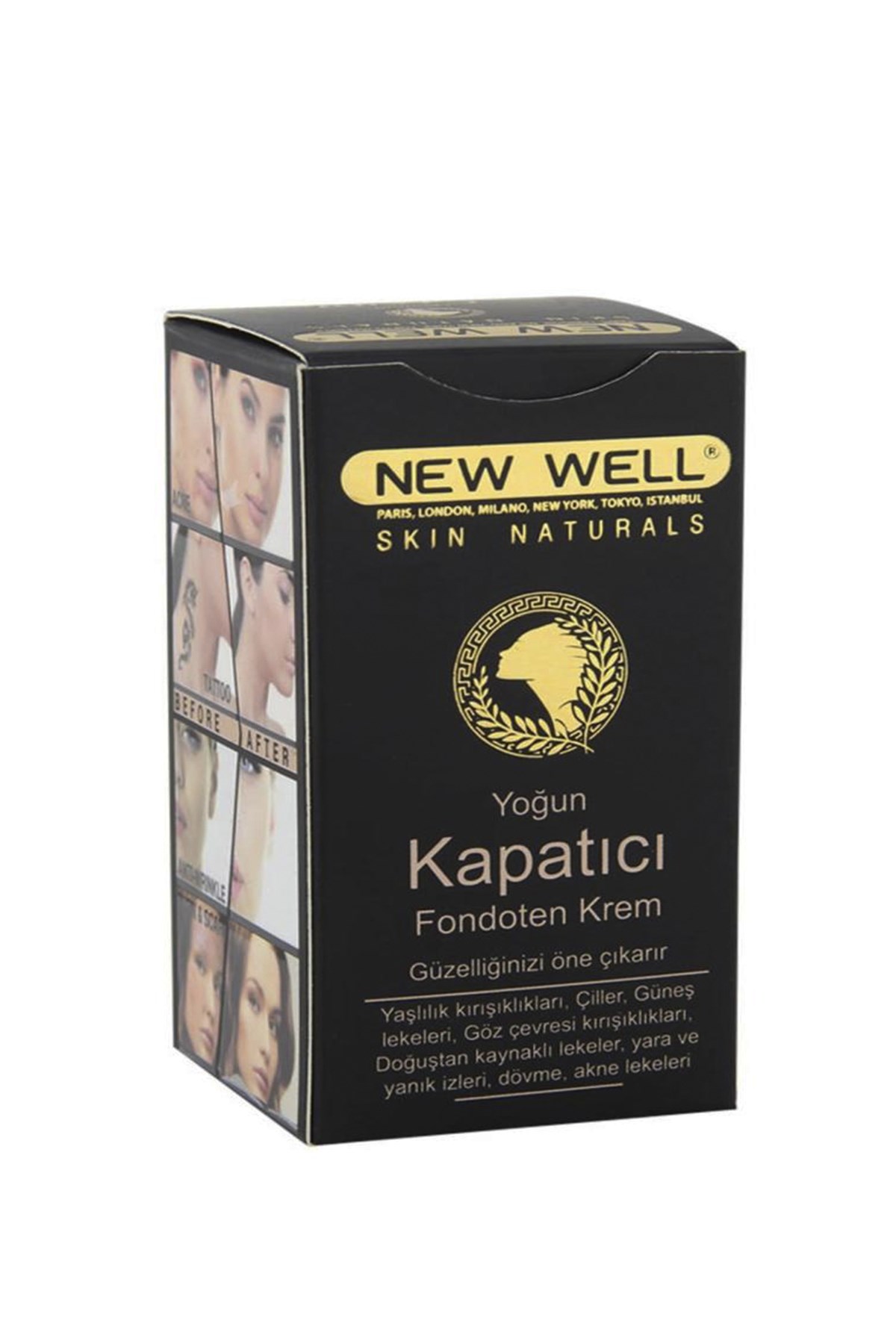 NEW WELL DERMA ULTIMATE COVER KAPATICI