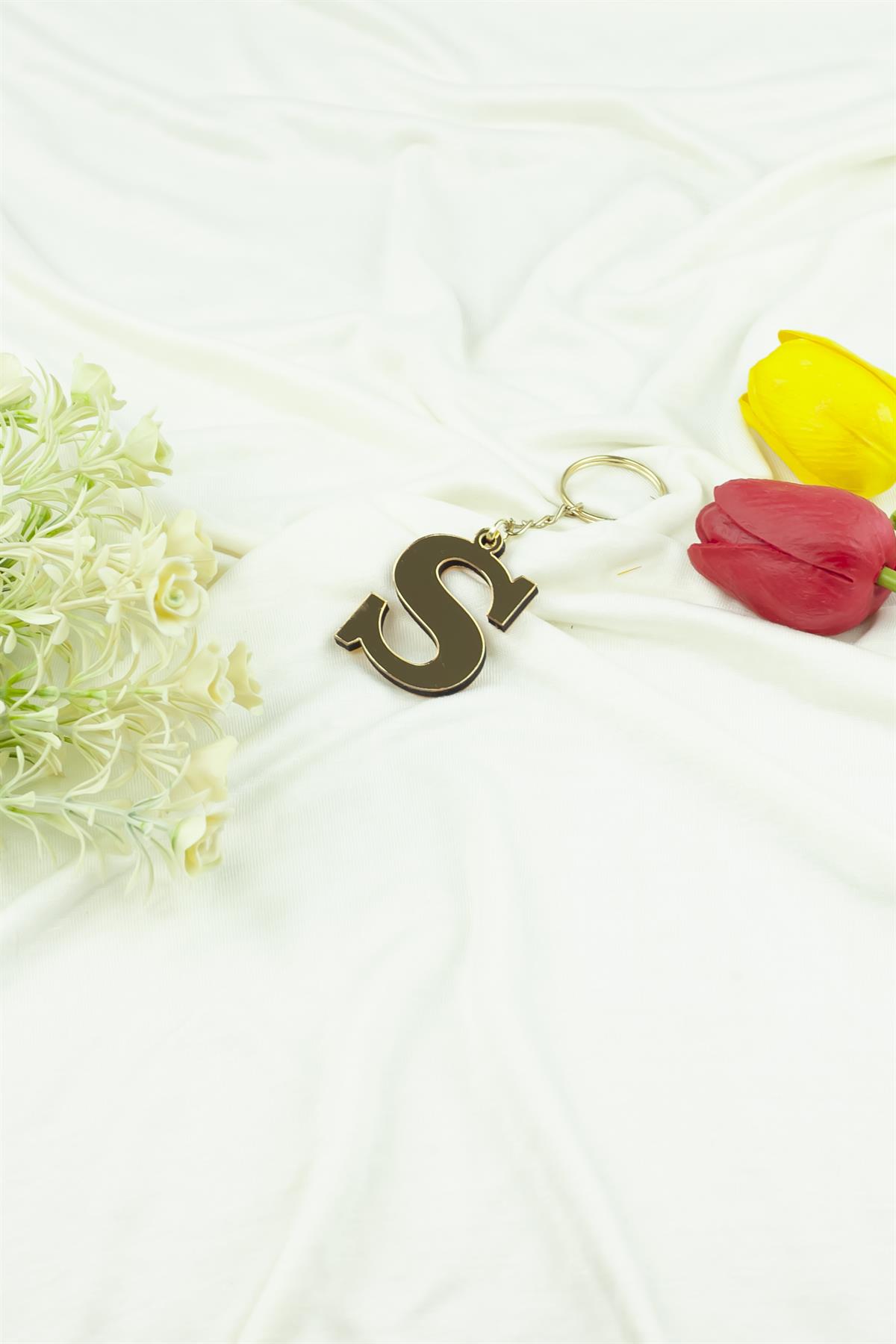 S Harfi Harf Anahtarlık 3145