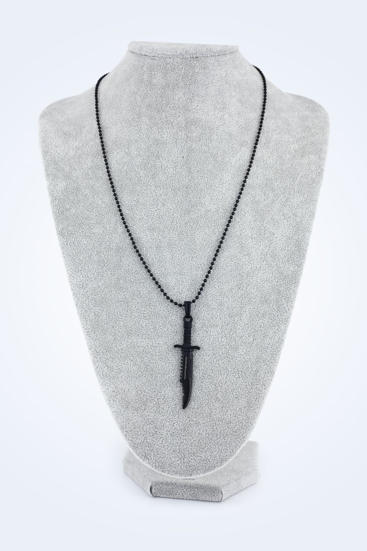 SİYAH RAMBO BIÇAĞI BAY BAYAN KOLYE