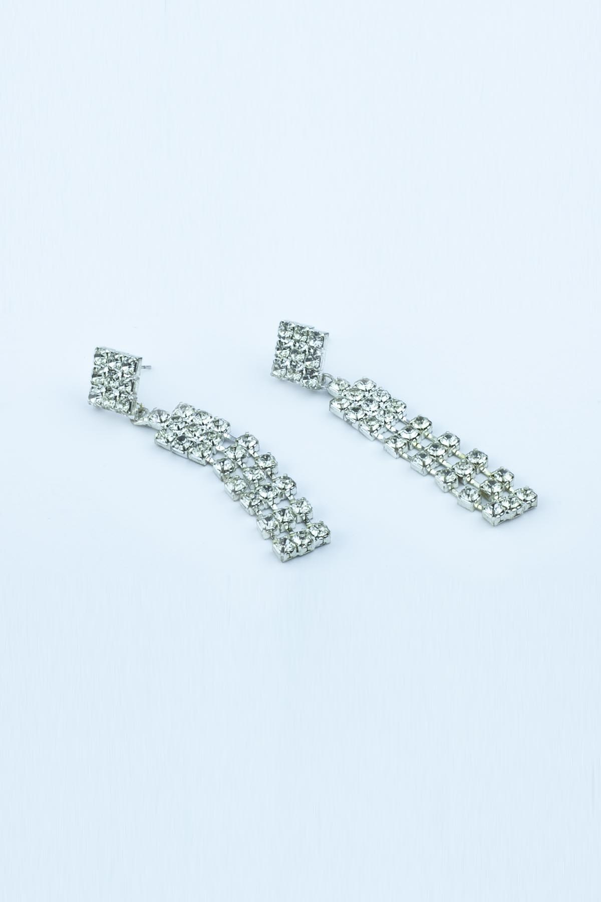 SU YOLU TAŞLI KADIN KÜPE