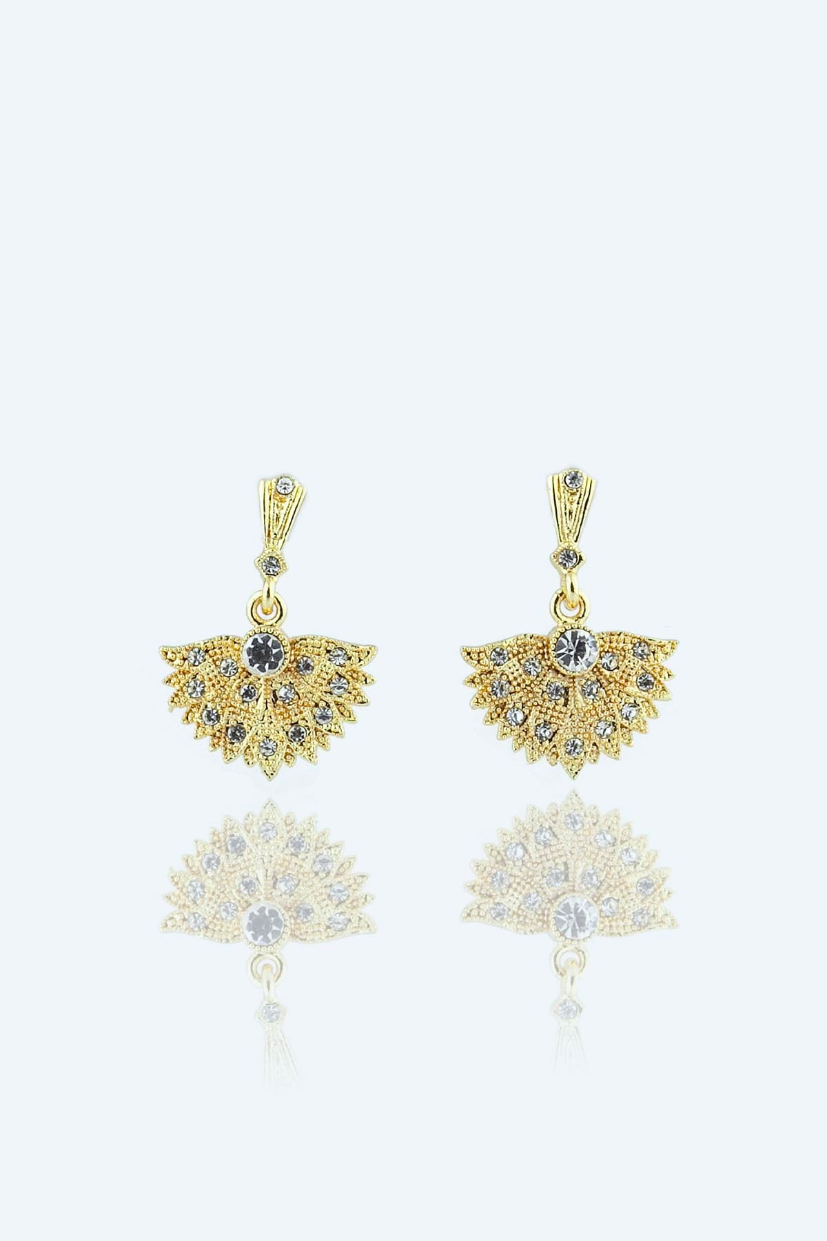 YELPAZE MODEL TAŞLI KADIN KÜPE