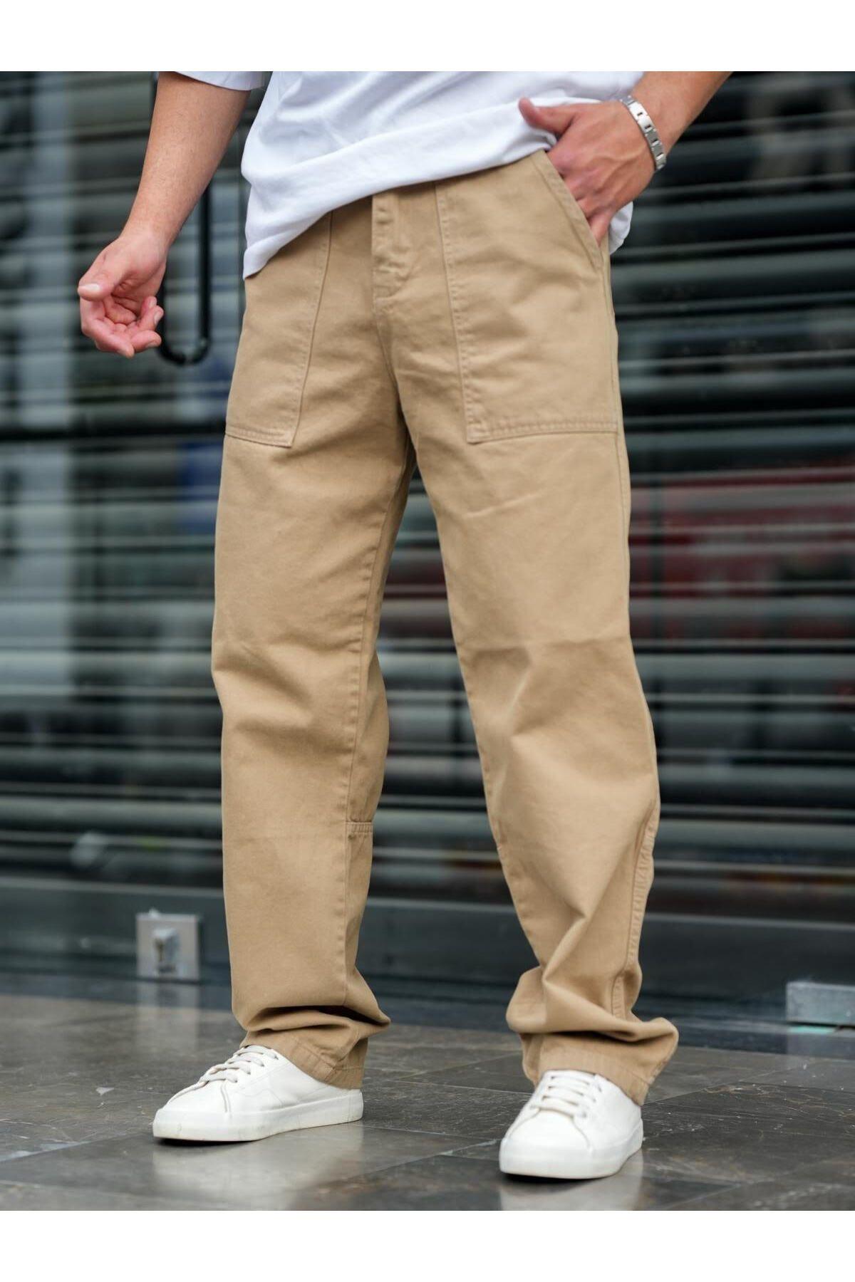 Erkek Baggy Bol Kesim Pantolon