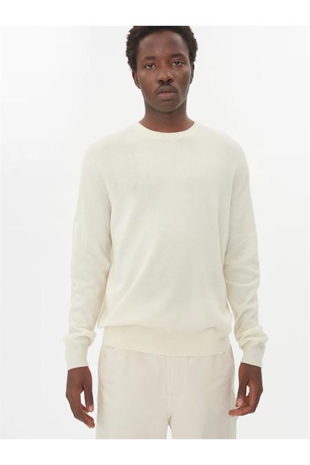 Siyah Erkek Slim Fit Bisiklet Yaka Basic Triko Kazak