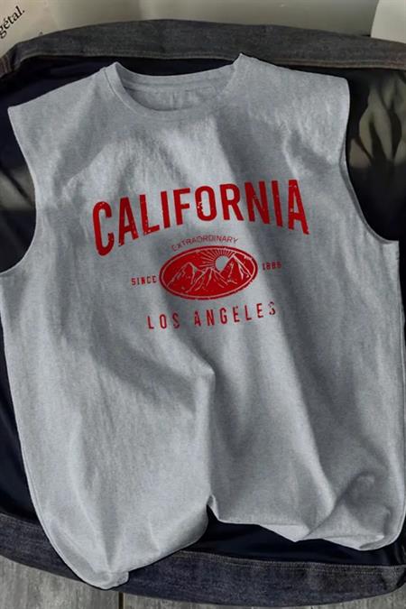 Erkek Mat Siyah Oversize Bisiklet Yaka Baskılı T-Shirt