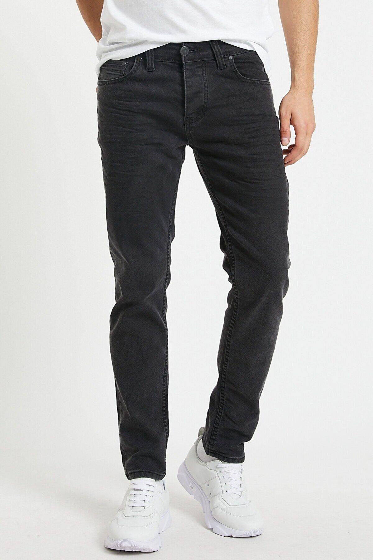 TARZ COOLPantolonPNT1661Erkek Siyah Renk Slim Fit Likralı Esnek Pantolon