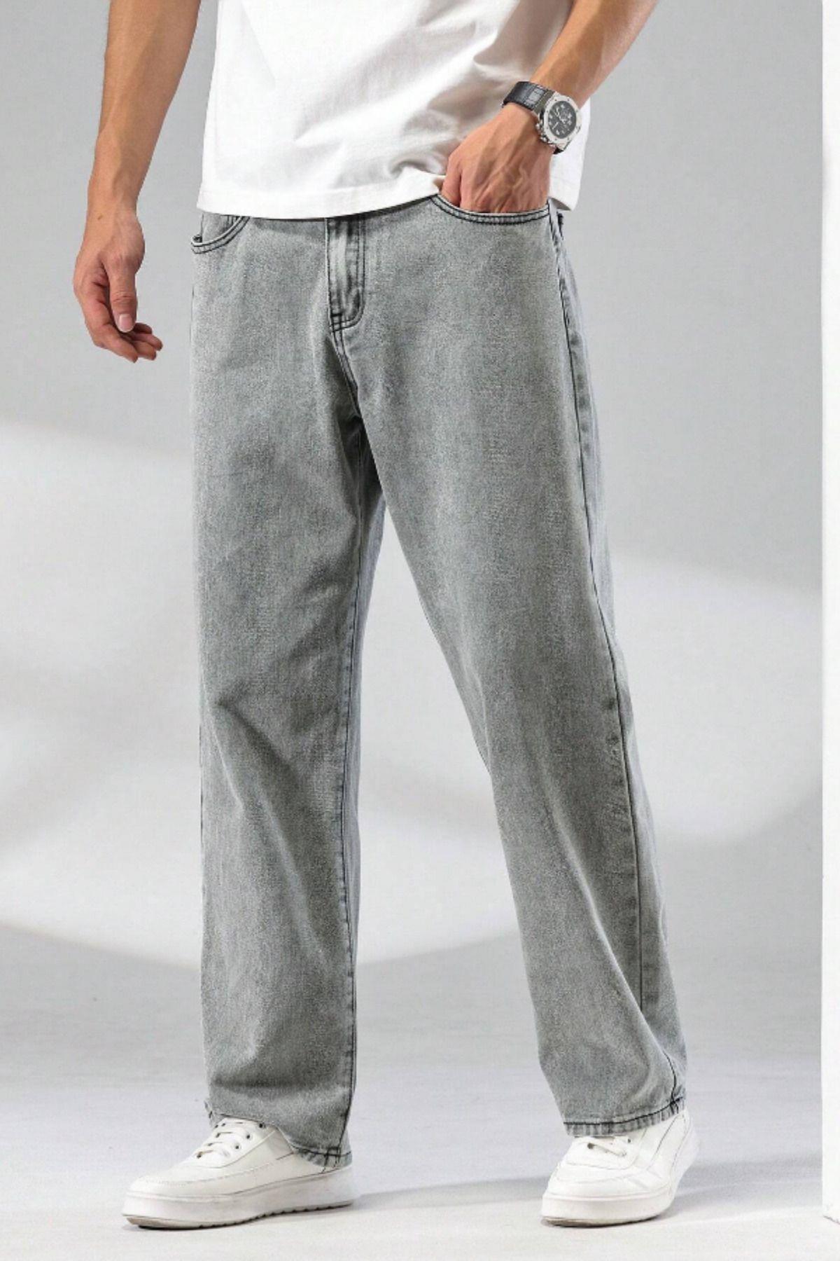 TARZ COOLPantolonSRSR1790Erkek Lacivert Rahat Kesim Baggy Pantolon