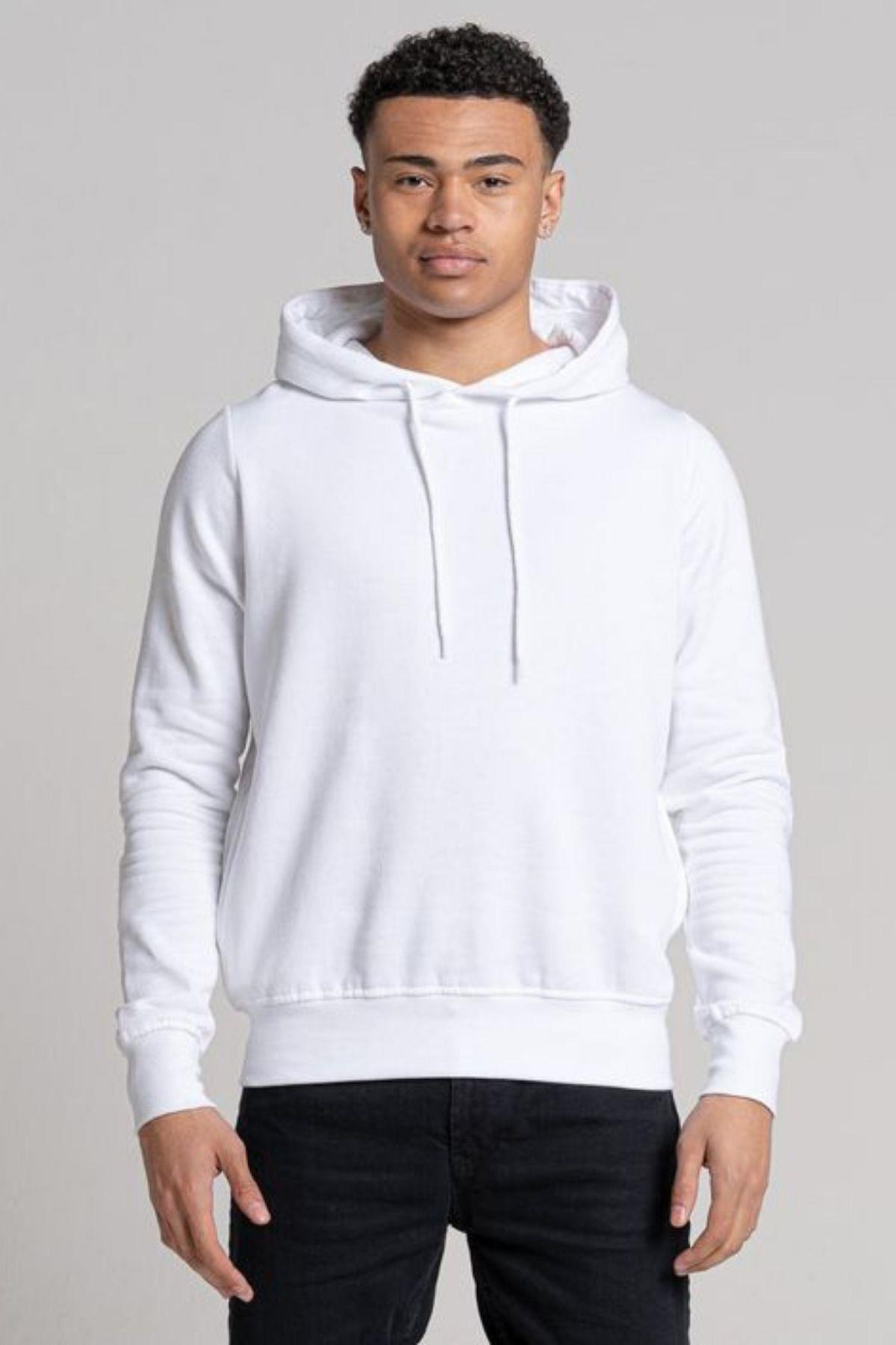 TARZ COOLSweatshirtTYC5D9F98N169295662443737Relaxed Regular Beyaz Sweatshirt