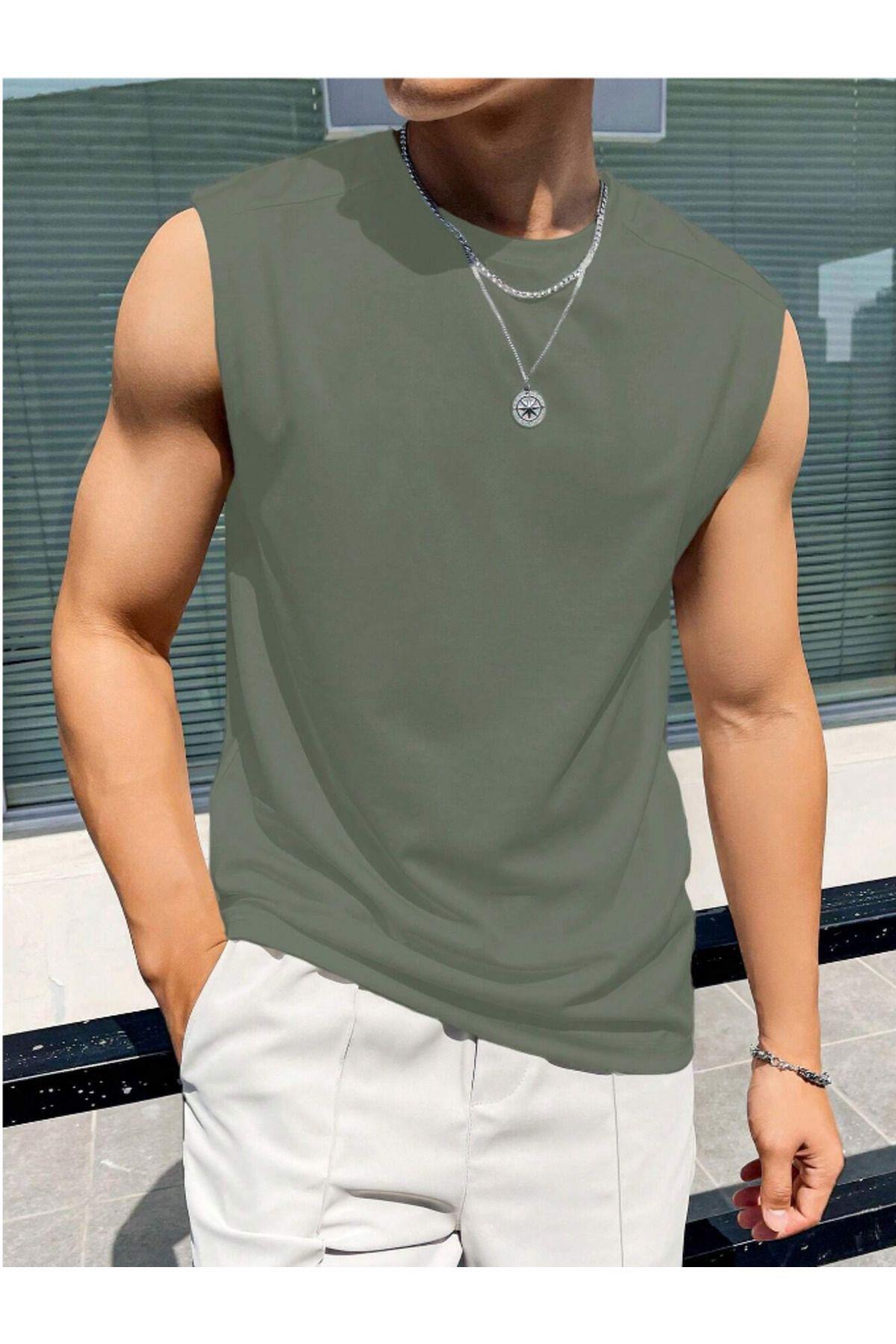 TARZ COOLT-ShirtKLSZPSYKT01Erkek Bisiklet Yaka Etek Ve Kol Bitimi Dökümlü Süprem T-Shirt