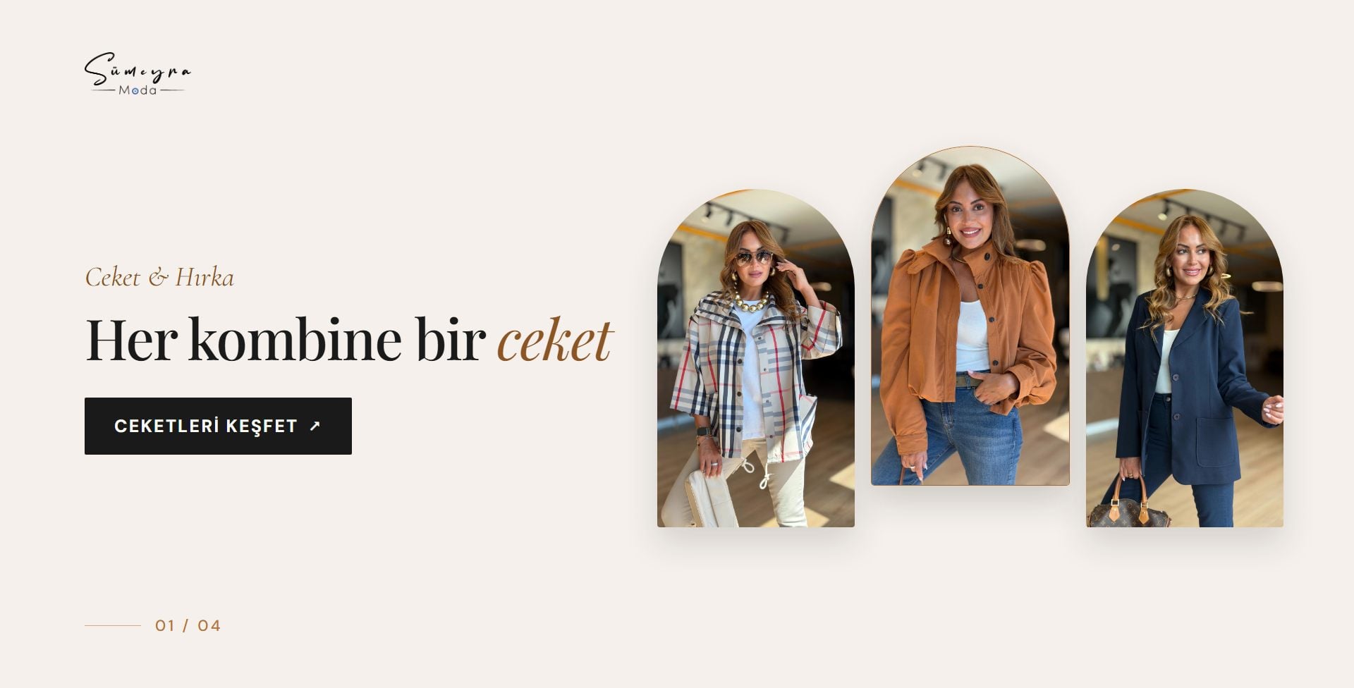 Her kombine bir ceket