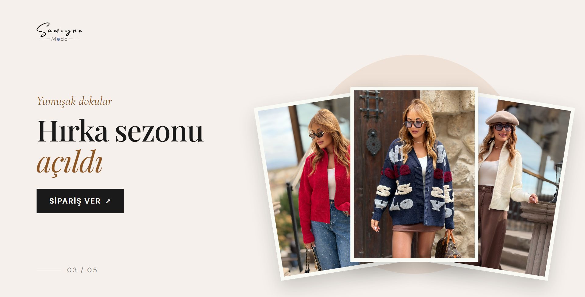 hırka sezonu açıldı
