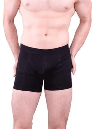 Likralı Erkek Boxer | Doliche Patentli Gümüş İplikli | Kargo Bedava