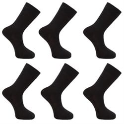 Doliche Patentli Gümüş Erkek Çorap-6 çift- Kargo Bizden-