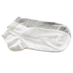 Gümüş Bayan Spor Çorap-3 çift-Beyaz Renk