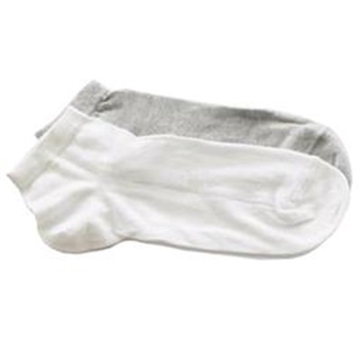 Bayan Spor Çorap | Patentli Gümüş Pamuk İplikli -3 çift