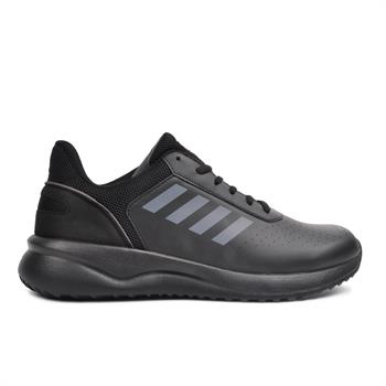 Aspor Bst-B100 Siyah-Siyah Erkek Koşu Yürüyüş Ayakkabısı A SPOR Erkek Spor Ayakkabı