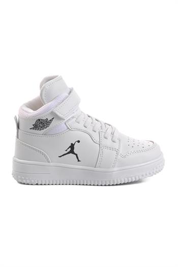 Aspor Haykat Uzun-P Beyaz Çocuk Hi Sneaker A SPOR Çocuk Spor Ayakkabı